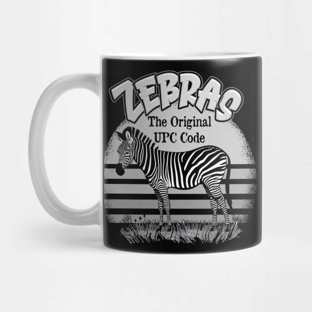 Zebras - The Original UPC Code by Graphic Duster